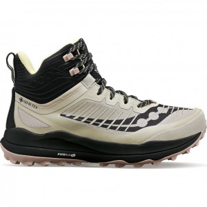 Beige Saucony Ultra Ridge GTX Women's Trail Running Shoes | PHILIPPINES-BSX