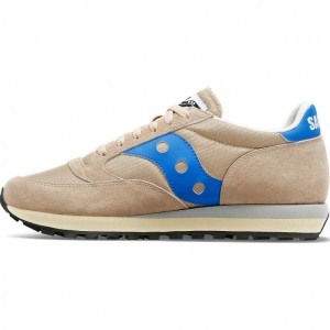 Beige / Blue Saucony Jazz 81 Men's Sneakers | PHILIPPINES-ZKD