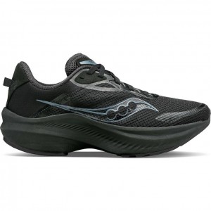 Black Saucony Axon 3 Men's Running Shoes | PHILIPPINES-AZJ