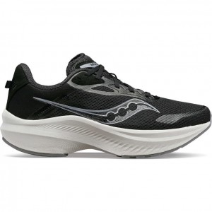 Black Saucony Axon 3 Men's Running Shoes | PHILIPPINES-RDW