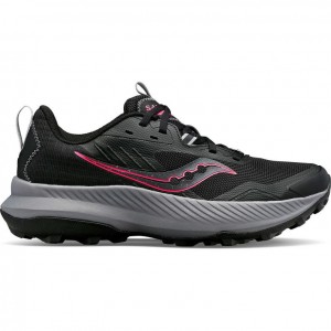 Black Saucony Blaze TR Women's Trail Running Shoes | PHILIPPINES-ZLP