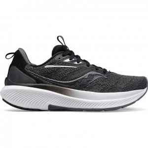 Black Saucony Echelon 9 Men's Running Shoes | PHILIPPINES-JLT