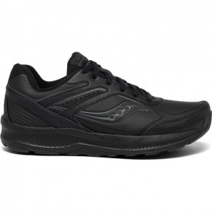 Black Saucony Echelon Walker 3 Women's Walking Shoes | PHILIPPINES-NOY