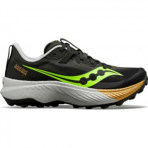 Black Saucony Endorphin Edge Men's Trail Running Shoes | PHILIPPINES-AZO