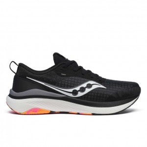 Black Saucony Freedom Crossport Men's Running Shoes | PHILIPPINES-HRC