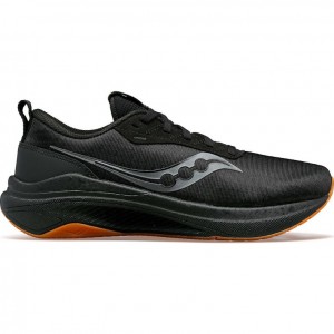 Black Saucony Freedom Crossport Men's Running Shoes | PHILIPPINES-HLQ