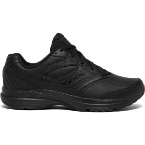 Black Saucony Integrity Walker 3 Men's Walking Shoes | PHILIPPINES-TVG