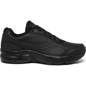 Black Saucony Omni Walker 3 Men's Walking Shoes | PHILIPPINES-CSI