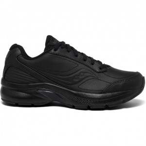 Black Saucony Omni Walker 3 Women's Walking Shoes | PHILIPPINES-YBQ