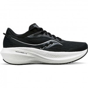 Black Saucony Triumph 21 Women's Running Shoes | PHILIPPINES-PHG