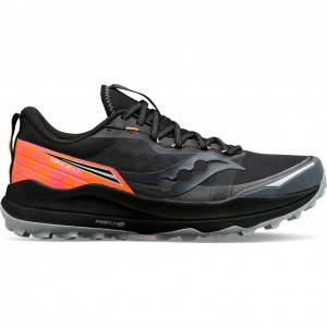 Black Saucony Xodus Ultra 2 Men's Trail Running Shoes | PHILIPPINES-NKP