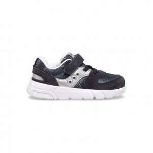 Black / Silver Saucony Jazz Lite 2.0 Little Kids' Sneakers | PHILIPPINES-VQE