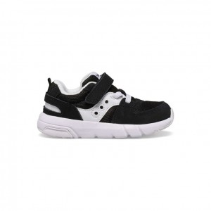 Black / White Saucony Jazz Lite 2.0 Little Kids' Sneakers | PHILIPPINES-WGA