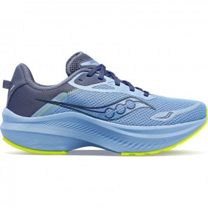 Blue Saucony Axon 3 Women's Running Shoes | PHILIPPINES-XFT