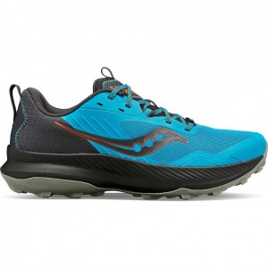 Blue Saucony Blaze TR Men's Trail Running Shoes | PHILIPPINES-ZOA