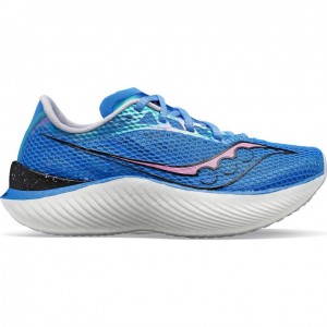 Blue Saucony Endorphin Pro 3 Women's Running Shoes | PHILIPPINES-DCZ