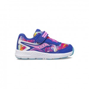 Blue Saucony Ride 10 Jr. Little Kids' Sneakers | PHILIPPINES-EVN