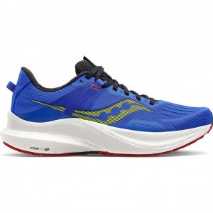 Blue Saucony Tempus Men's Running Shoes | PHILIPPINES-EOX