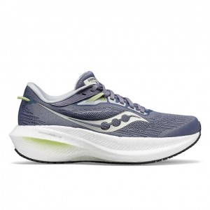 Blue Saucony Triumph 21 Women's Running Shoes | PHILIPPINES-YHM