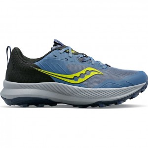 Blue / Black Saucony Blaze TR Men's Trail Running Shoes | PHILIPPINES-LWV