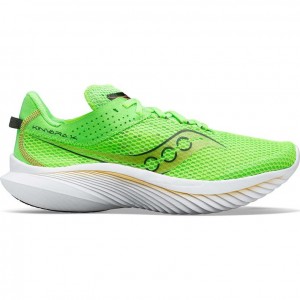 Green Saucony Kinvara 14 Men's Running Shoes | PHILIPPINES-IBU