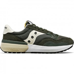 Green / Cream Saucony Jazz NXT Women's Sneakers | PHILIPPINES-QZC