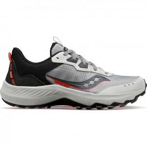 Grey Saucony Aura TR Men's Trail Running Shoes | PHILIPPINES-QTH