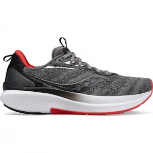 Grey Saucony Echelon 9 Men's Running Shoes | PHILIPPINES-YWN