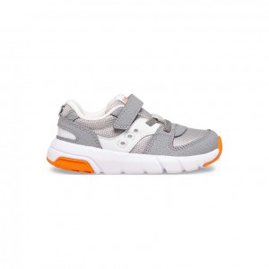 Grey Saucony Jazz Lite 2.0 Little Kids' Sneakers | PHILIPPINES-LOM