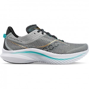 Grey Saucony Kinvara 14 Men's Running Shoes | PHILIPPINES-ZCU