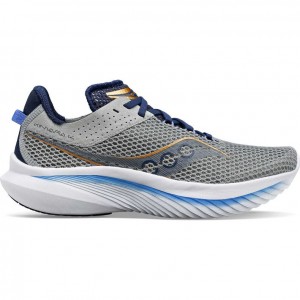 Grey Saucony Kinvara 14 Women's Running Shoes | PHILIPPINES-JGD