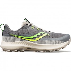 Grey Saucony Peregrine 13 Men's Trail Running Shoes | PHILIPPINES-HFI