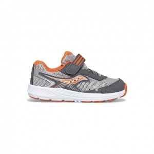 Grey Saucony Ride 10 Jr. Big Kids' Sneakers | PHILIPPINES-PJX