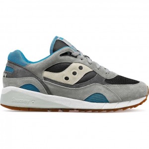 Grey / Black Saucony Shadow 6000 Men's Sneakers | PHILIPPINES-JUE