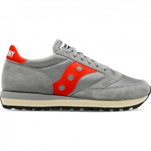 Grey / Red Saucony Jazz 81 Men's Sneakers | PHILIPPINES-RWK