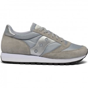 Grey / Silver Saucony Jazz 81 Men's Sneakers | PHILIPPINES-PDX