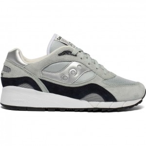 Grey / Silver Saucony Shadow 6000 Men's Sneakers | PHILIPPINES-NOB