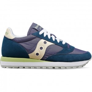 Navy Saucony Jazz Original Women's Sneakers | PHILIPPINES-BHY