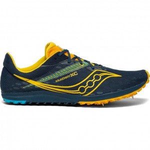 Navy Saucony Kilkenny XC9 Men's Spikes | PHILIPPINES-UVP