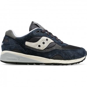 Navy / Grey Saucony Shadow 6000 Men's Sneakers | PHILIPPINES-GOQ