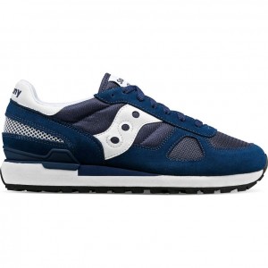 Navy / White Saucony Shadow Original Men's Sneakers | PHILIPPINES-HSB