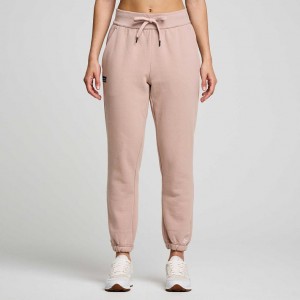 Pink Saucony Recovery Women's Jogger | PHILIPPINES-AED