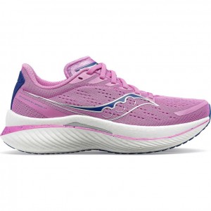 Purple Saucony Endorphin Speed 3 Women's Running Shoes | PHILIPPINES-OSA