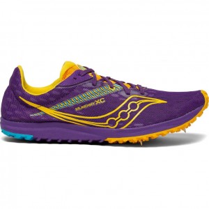 Purple Saucony Kilkenny XC9 Women's Spikes | PHILIPPINES-WPE