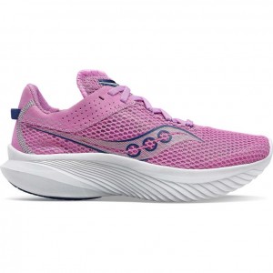 Purple Saucony Kinvara 14 Women's Running Shoes | PHILIPPINES-GEY