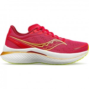 Red Saucony Endorphin Speed 3 Women's Running Shoes | PHILIPPINES-QZN