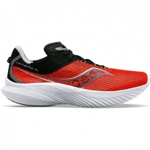 Red Saucony Kinvara 14 Men's Running Shoes | PHILIPPINES-LWN