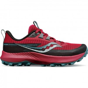 Red Saucony Peregrine 13 Women's Trail Running Shoes | PHILIPPINES-WVC