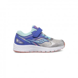 Silver Saucony Cohesion 14 A/C Big Kids' Sneakers | PHILIPPINES-GBE