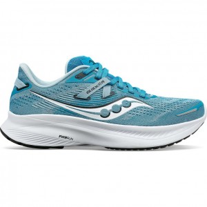 Turquoise Saucony Guide 16 Women's Running Shoes | PHILIPPINES-XQO